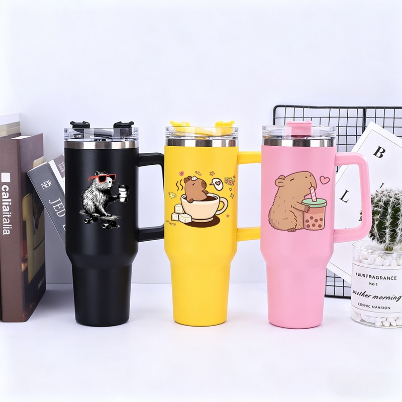 Commercial Kitchen Kettle - Capybara Stainless Steel Insulated Water Bottle