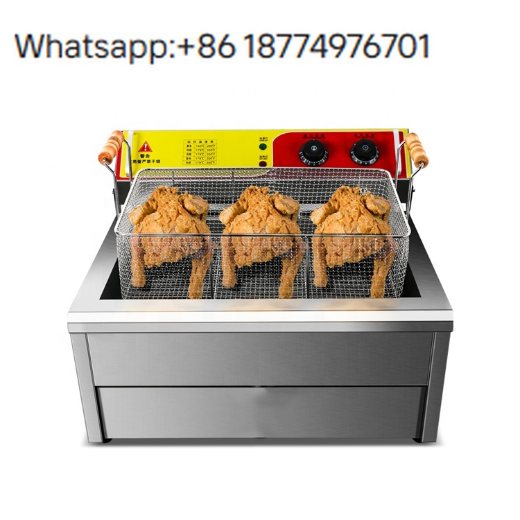 Deep Fryer Commercial - Commercial Deep Fryer with Single and