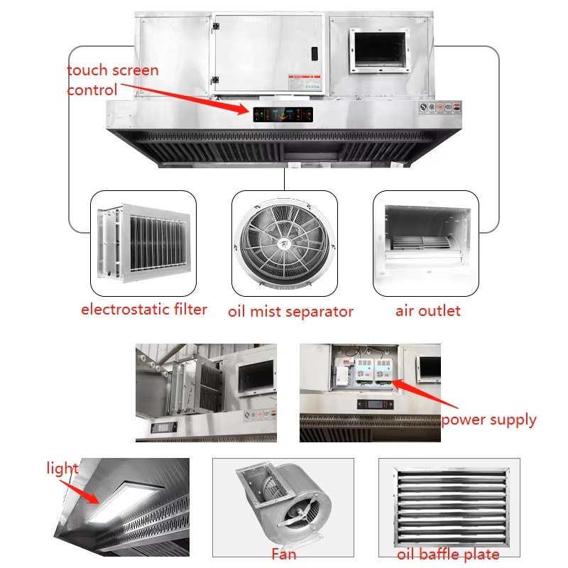 Commercial Customizable Restau - مراجعة Commercial Kitchen Chimney وسعره