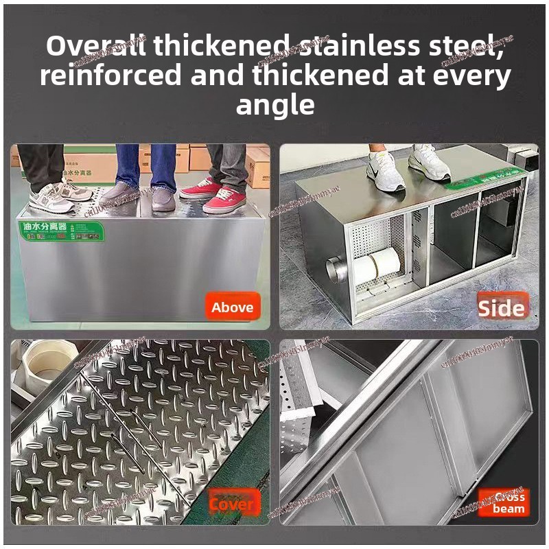 Buried Stainless Steel Grease  - مراجعة Commercial Kitchen Grease Trap وسعره
