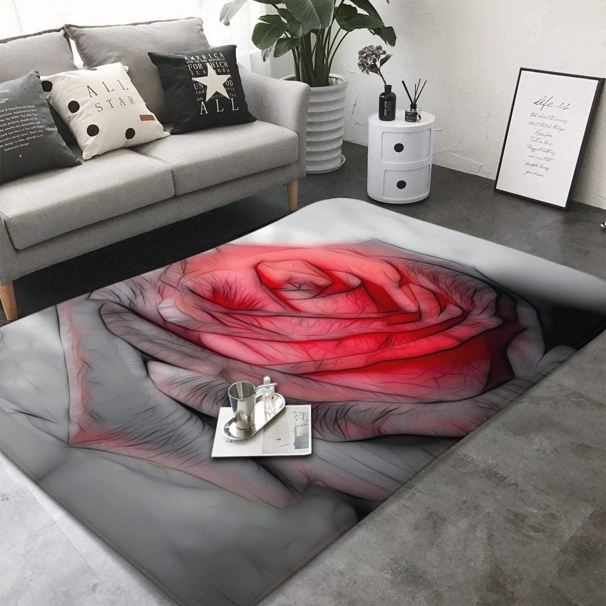Blue Rose Flower on Black Back - مراجعة Commercial Kitchen Background وسعره