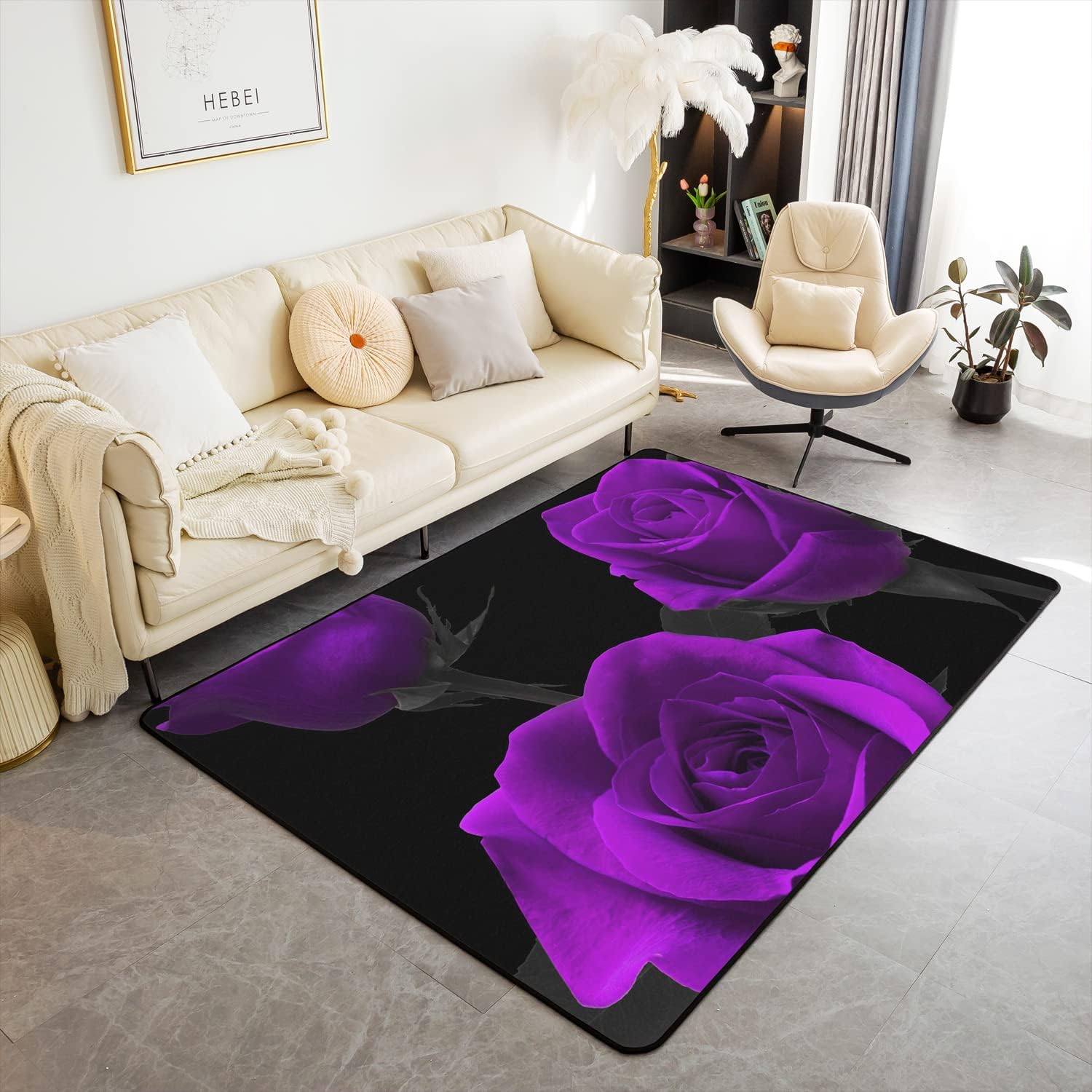 Blue Rose Flower on Black Back - مراجعة Commercial Kitchen Background وسعره