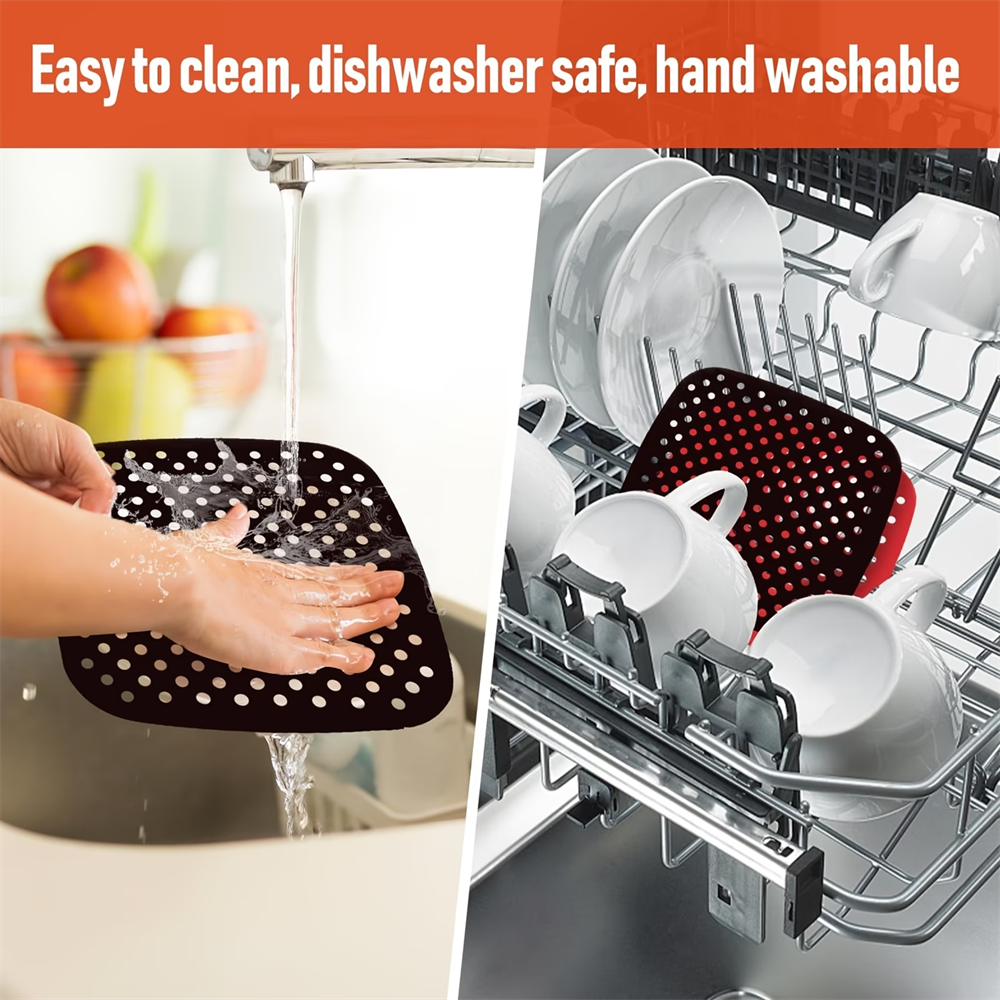 Reusable Air Fryer Pad, Silico - مراجعة Deep Fryer Commercial وسعره