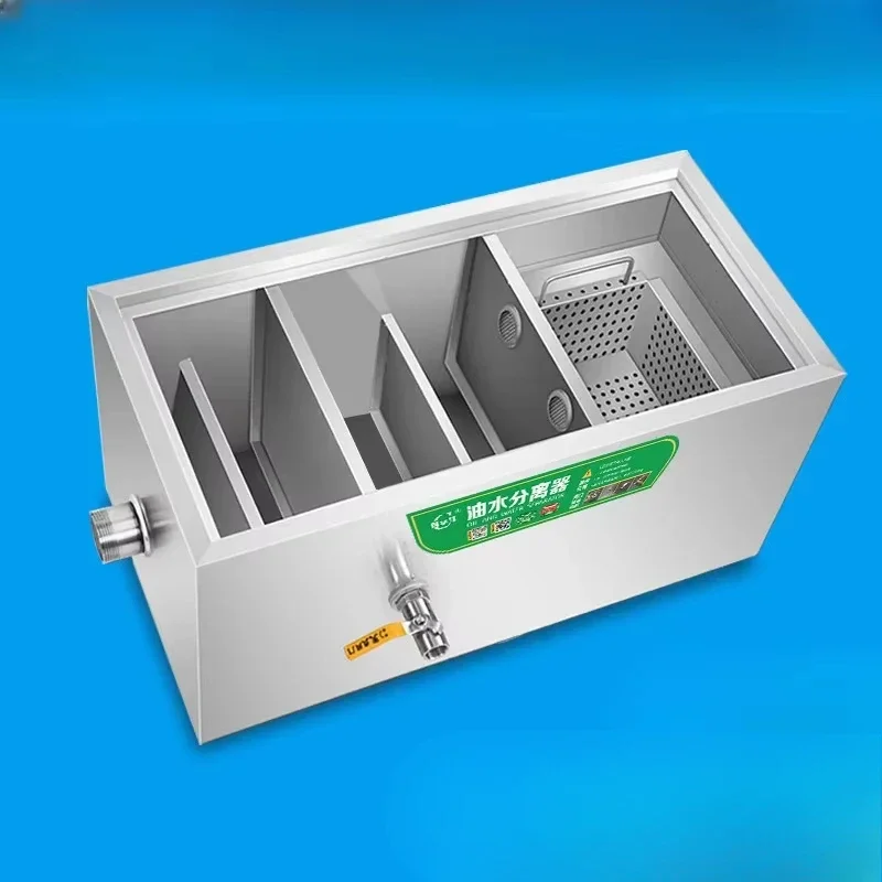 Oil-water separator grease tra - مراجعة Commercial Kitchen Grease Trap وسعره