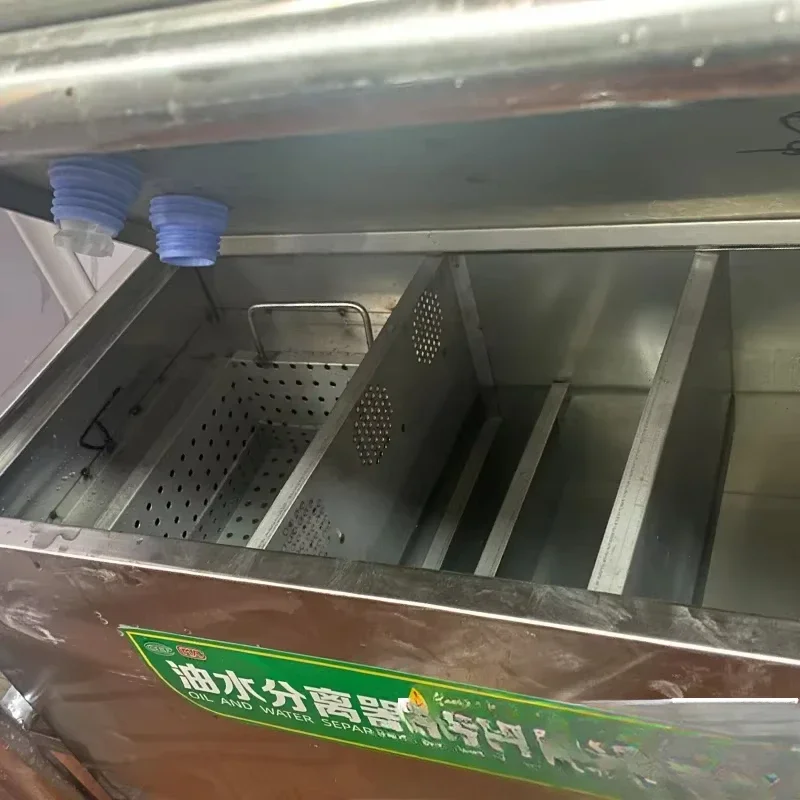 Oil-water separator grease tra - مراجعة Commercial Kitchen Grease Trap وسعره