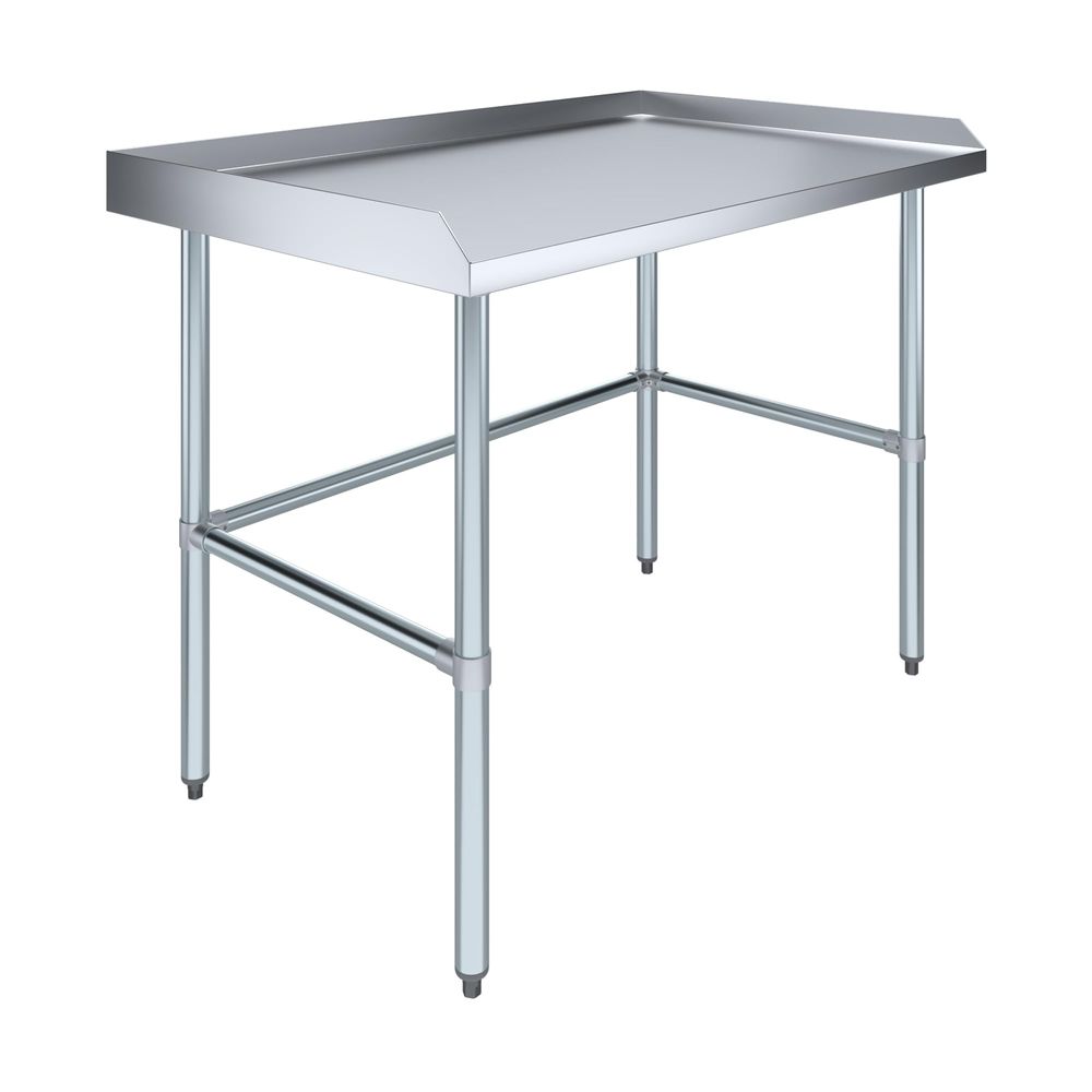Commercial Work Table Open Bas - مراجعة Commercial Kitchen Backsplash وسعره