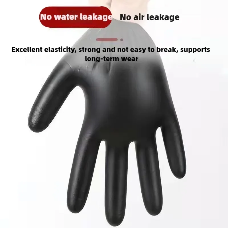 Disposable Nitrile Waterproof  - مراجعة Commercial Kitchen Gloves وسعره