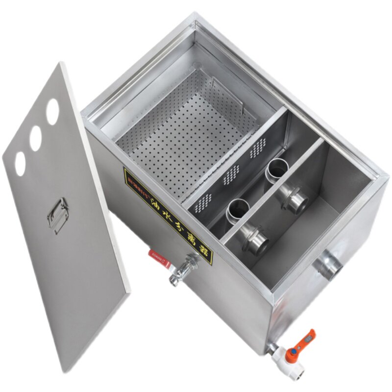 Oil-water separator Stainless  - مراجعة Commercial Kitchen Grease Trap وسعره