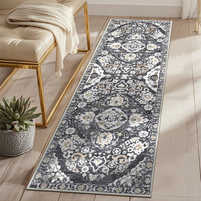 Nautical Runner Rug Deep Blue  - مراجعة Commercial Kitchen Background وسعره