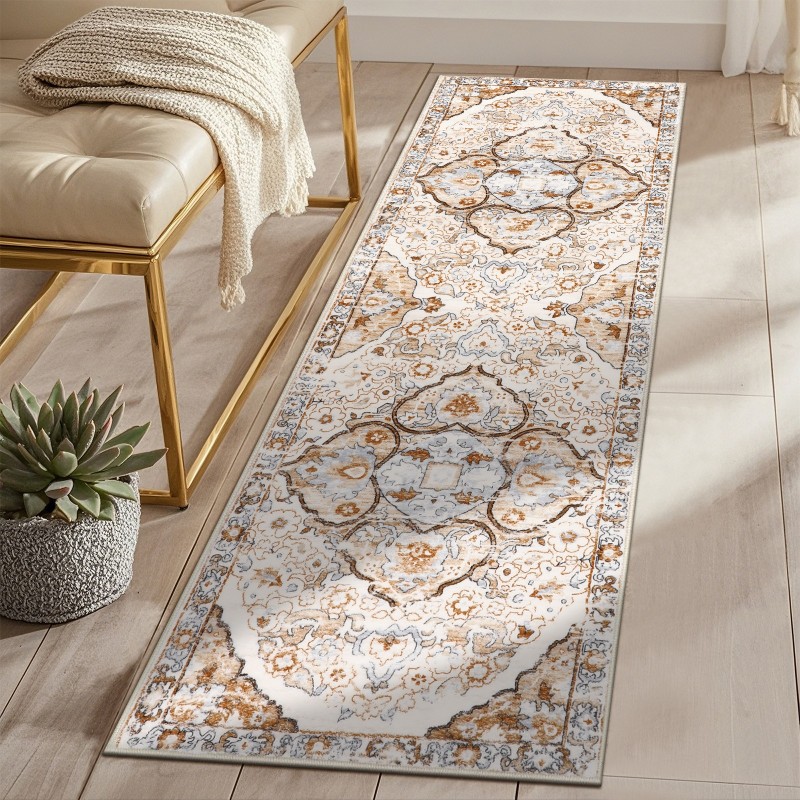Nautical Runner Rug Deep Blue  - مراجعة Commercial Kitchen Background وسعره
