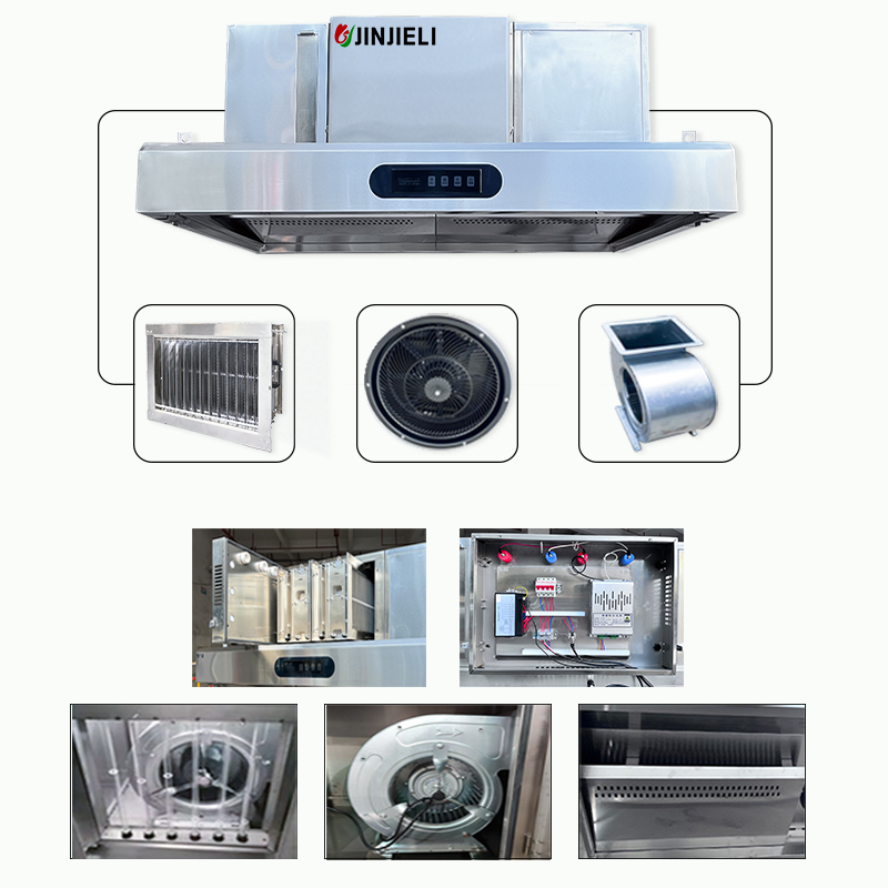 Over 98% Fume Removal Rate Ele - مراجعة Commercial Kitchen Chimney وسعره