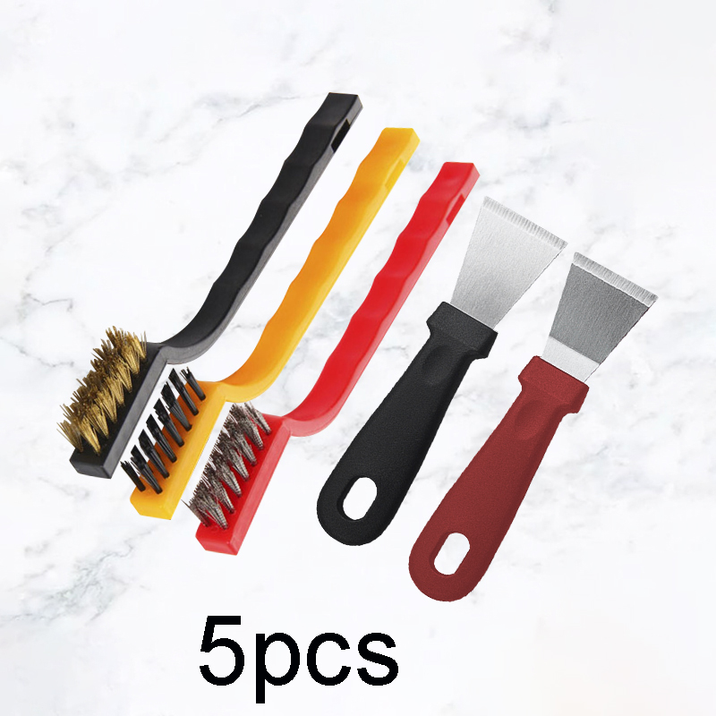 5-Piece Kitchen Cleaning Brush - مراجعة Commercial Kitchen Vent Hood وسعره