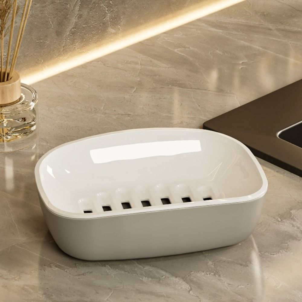 Portable Plastic Soap Dish Non - مراجعة Commercial Kitchen Utensil Organizer وسعره