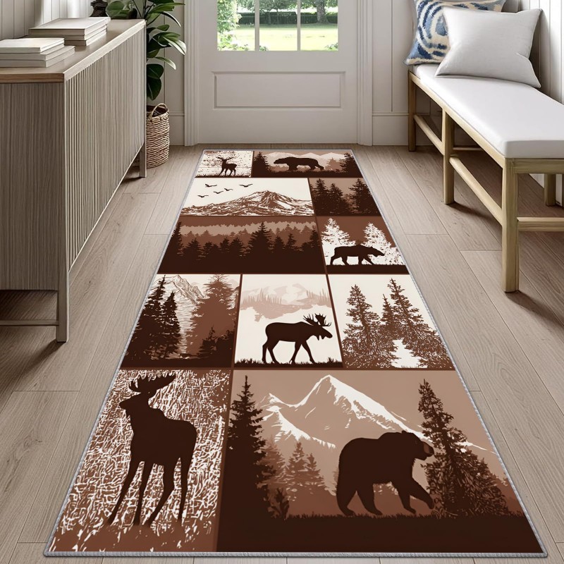 Colorful Tiger Runner Rug Pink - مراجعة Commercial Kitchen Background وسعره