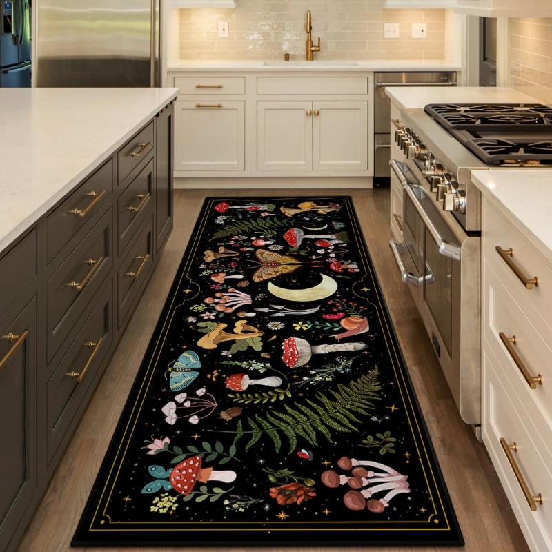 Persian Floral Runner Rug Beig - مراجعة Commercial Kitchen Background وسعره