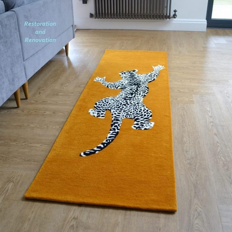 American Retro Runner Rug Oran - مراجعة Commercial Kitchen Background وسعره