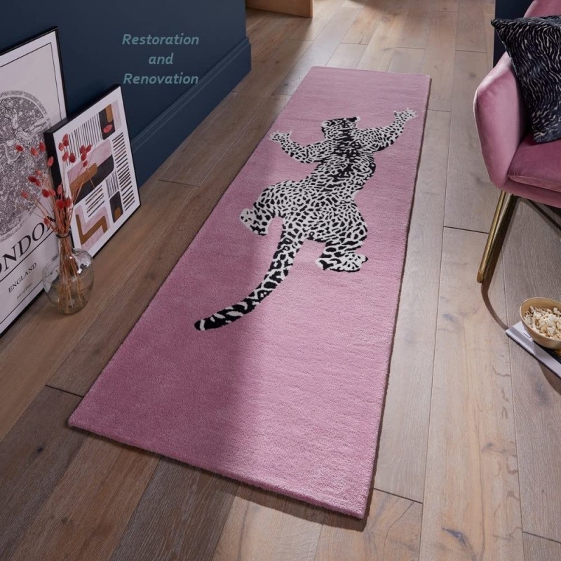 American Retro Runner Rug Oran - مراجعة Commercial Kitchen Background وسعره