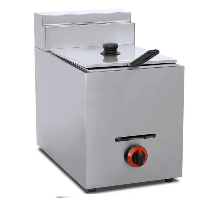 【Hot】Commercial LPG Gas Deep F - مراجعة Deep Fryer Commercial وسعره
