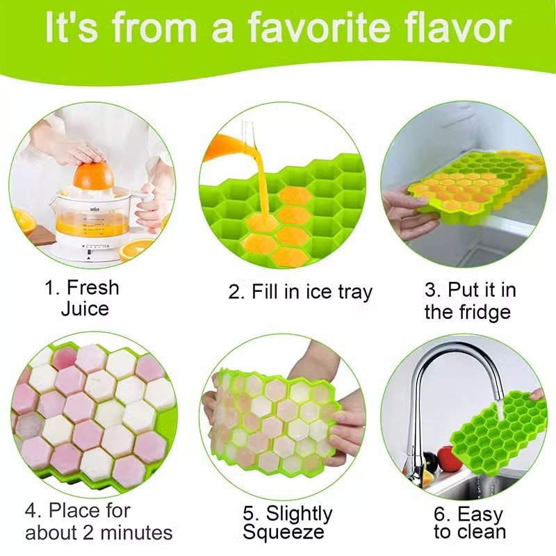 37 Grids Silicone Ice Grid Bal - مراجعة Commercial Kitchen Utensil Organizer وسعره