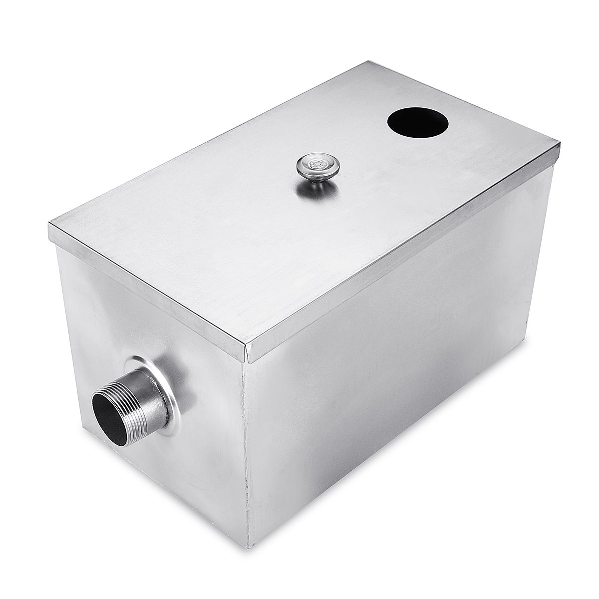 Stainless Steel Grease Trap, O - مراجعة Commercial Kitchen Grease Trap وسعره