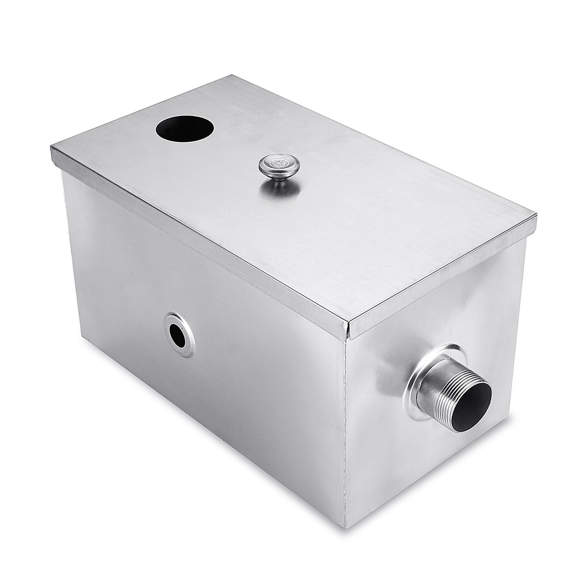 Stainless Steel Grease Trap, O - مراجعة Commercial Kitchen Grease Trap وسعره