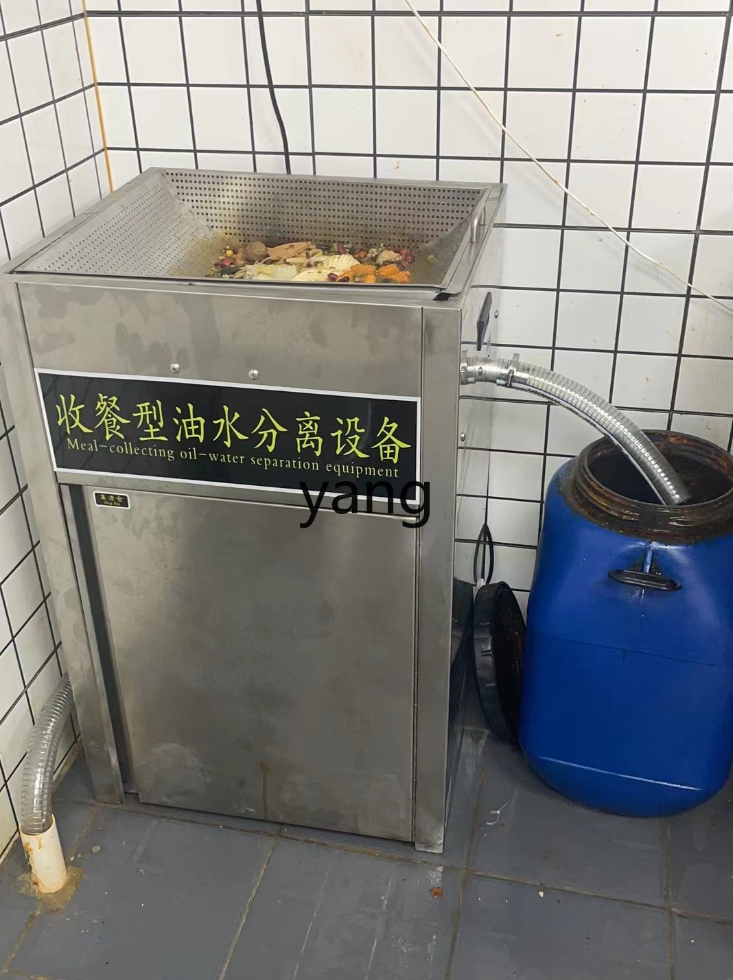 LTT automatic drainage heating - مراجعة Commercial Kitchen Grease Trap وسعره