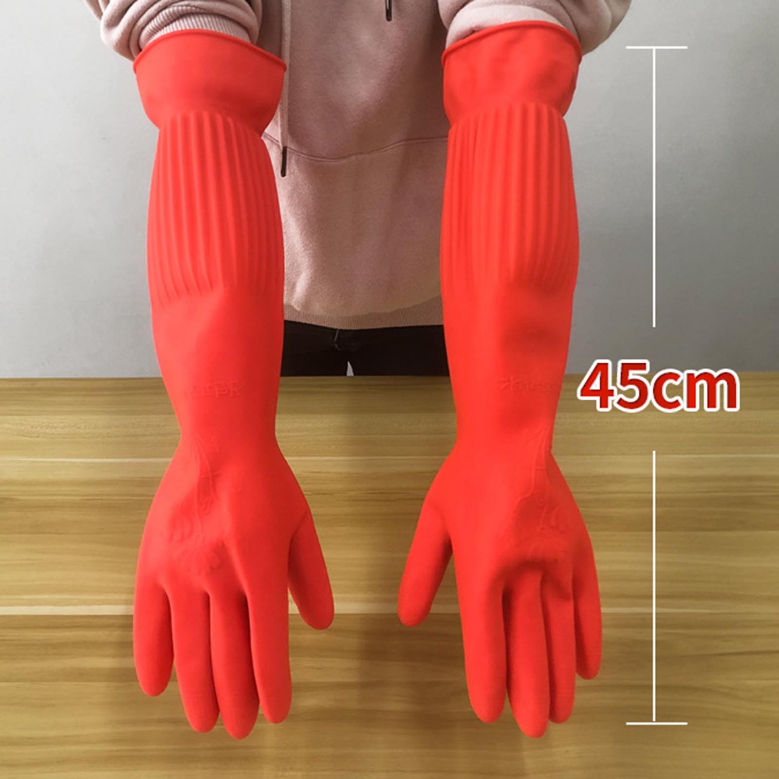 1pair Flexible Comfortable Rub - مراجعة Commercial Kitchen Gloves وسعره