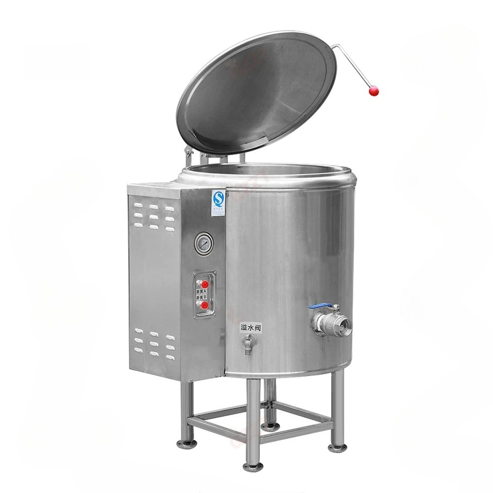 60L - 600liter Large Capacity  - مراجعة Commercial Kitchen Kettle وسعره