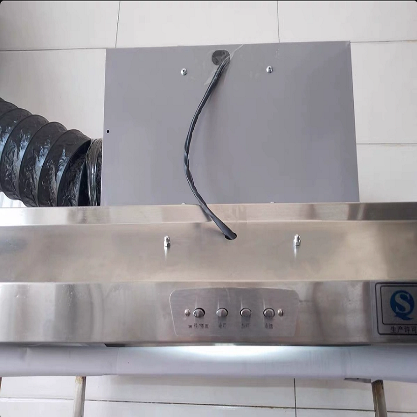 220V Stainless Steel Commercia - مراجعة Commercial Kitchen Vent Hood وسعره