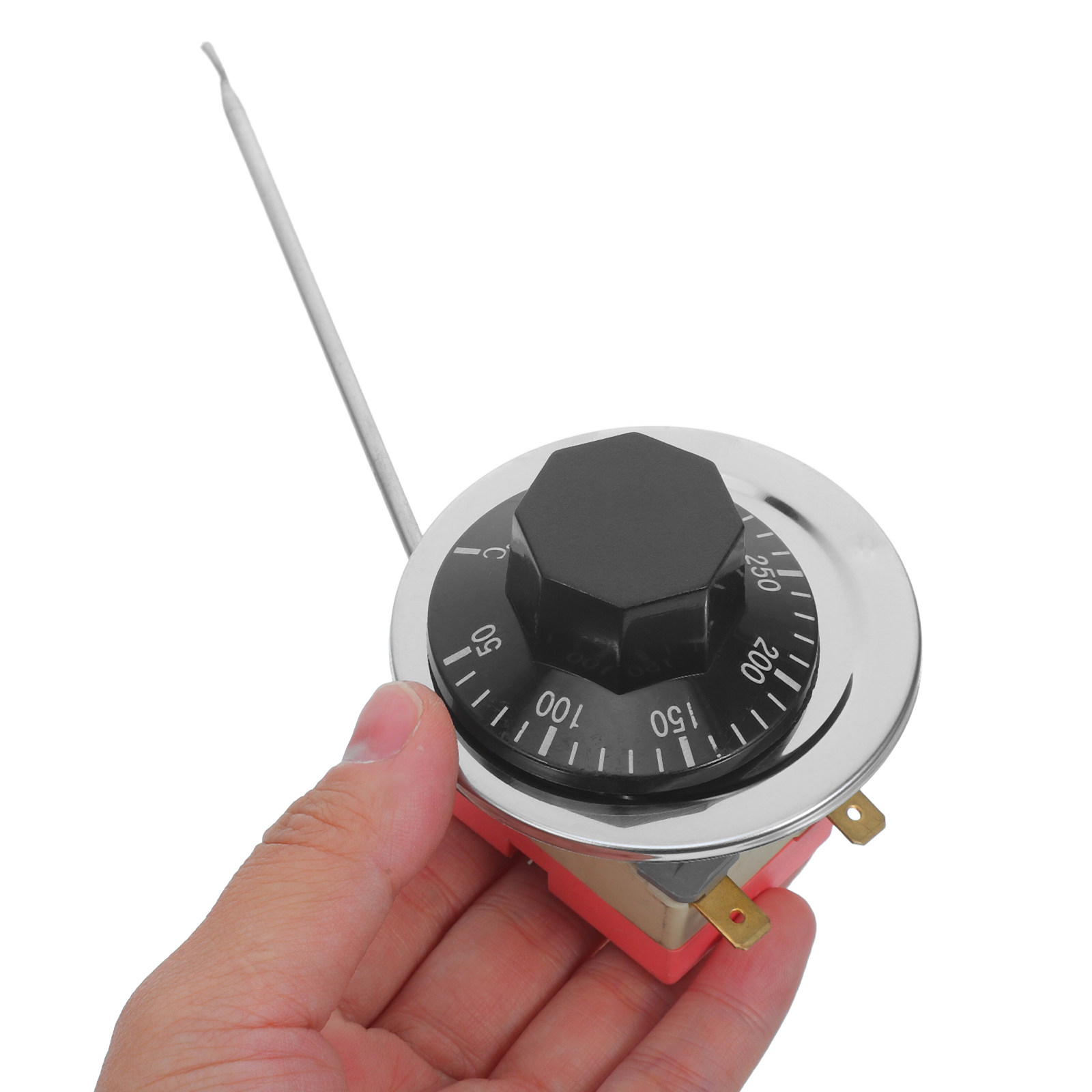 2 Pcs Fryer Temperature Contro - مراجعة Deep Fryer Commercial وسعره