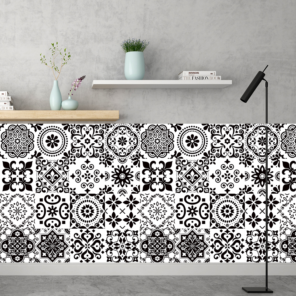 16pcs/set Waterpoof Wall Stick - مراجعة Commercial Kitchen Tiles وسعره