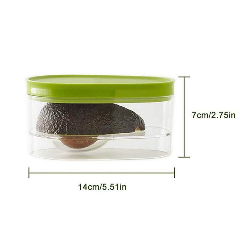Avocado Food Storage Box Space - مراجعة Commercial Kitchen Utensil Organizer وسعره