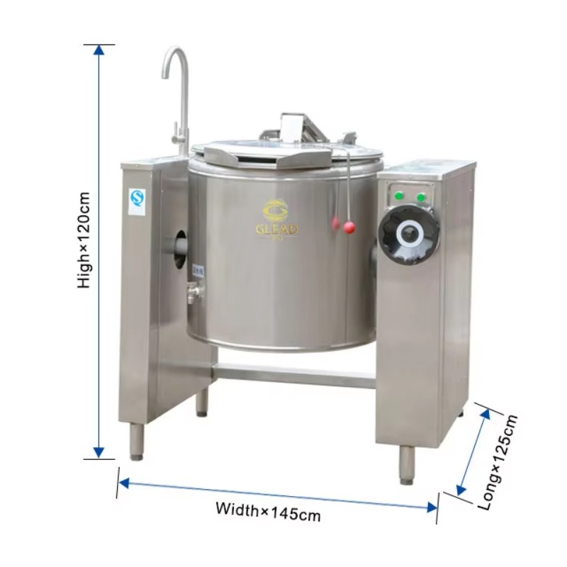 Electric Commercial Tilting St - مراجعة Commercial Kitchen Kettle وسعره
