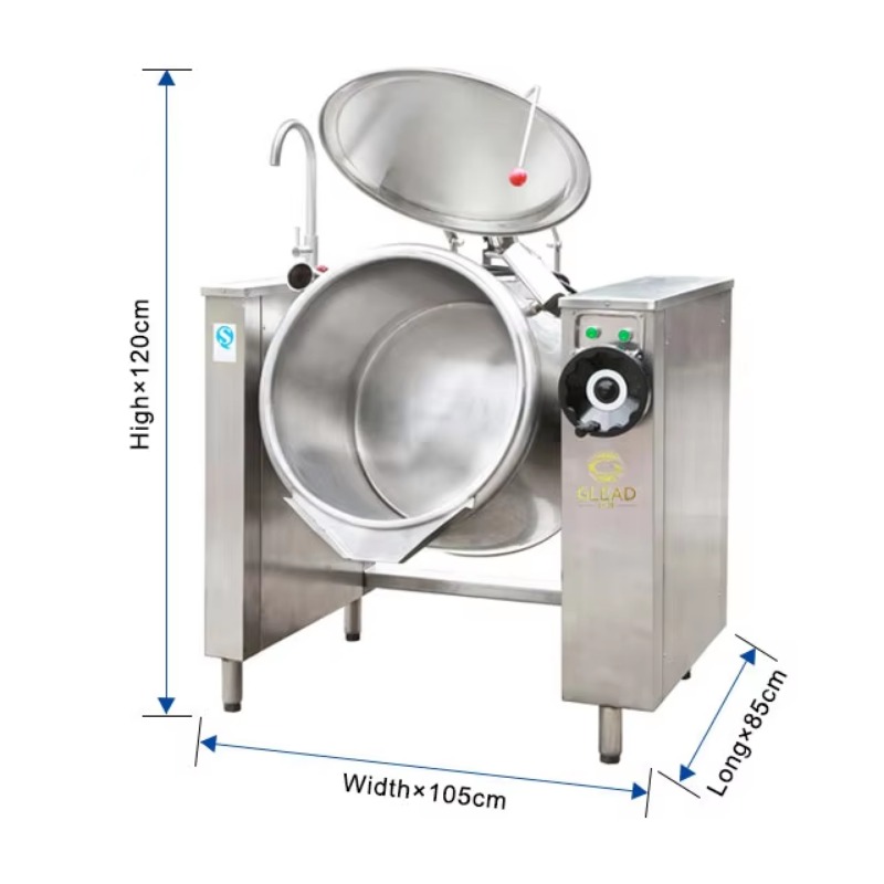 Electric Commercial Tilting St - مراجعة Commercial Kitchen Kettle وسعره
