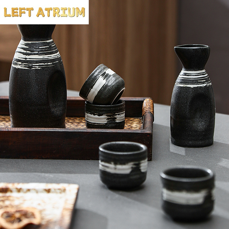 Japanese Sake Set Creative Com - مراجعة Commercial Kitchen Kettle وسعره