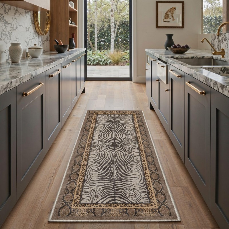 Mushroom Butterfly Runner Rug  - مراجعة Commercial Kitchen Background وسعره