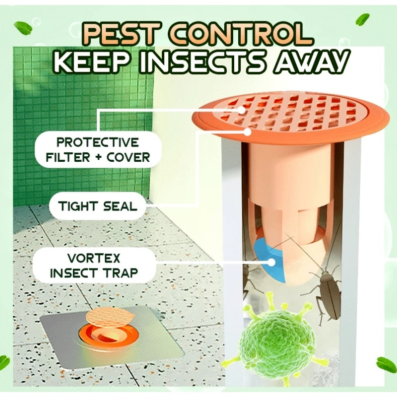 Upgraded 2PCS Cockroach Pest C - مراجعة Commercial Kitchen Grease Trap وسعره