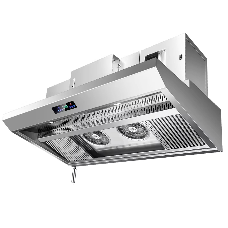 Stainless Steel Electric Custo - مراجعة Commercial Kitchen Chimney وسعره