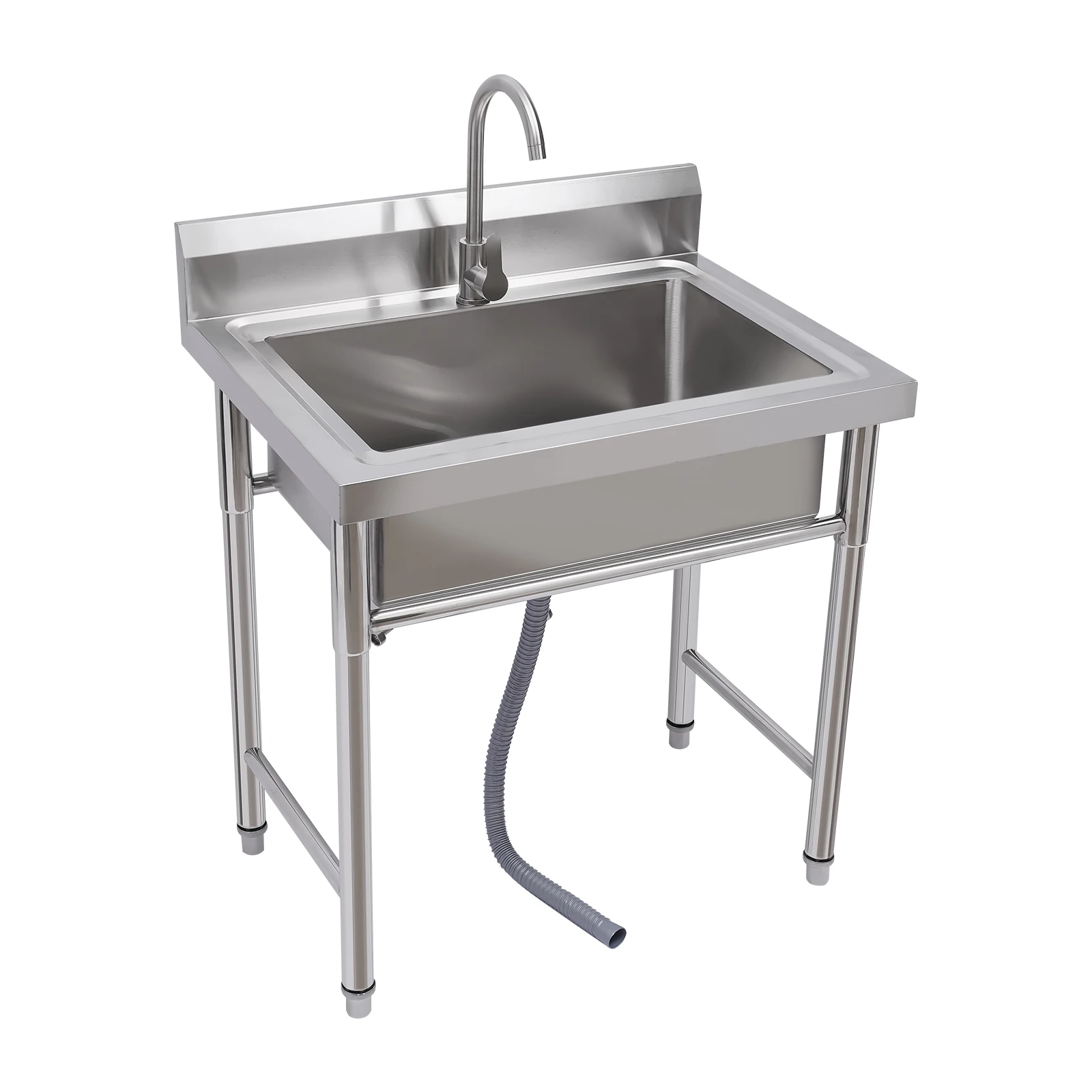 Stainless Steel Commercial Sin - مراجعة Commercial Kitchen Backsplash وسعره