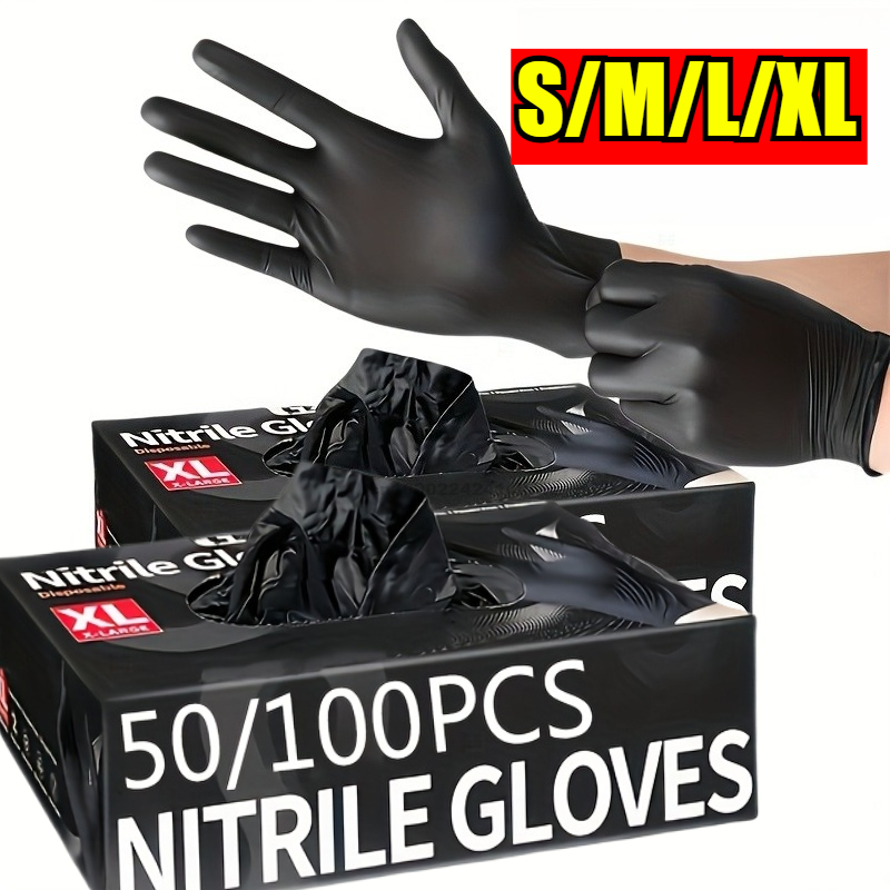 Disposable Nitrile Waterproof  - مراجعة Commercial Kitchen Gloves وسعره