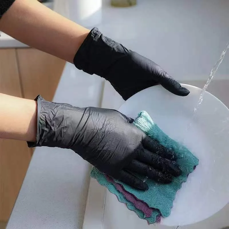 Disposable Nitrile Waterproof  - مراجعة Commercial Kitchen Gloves وسعره