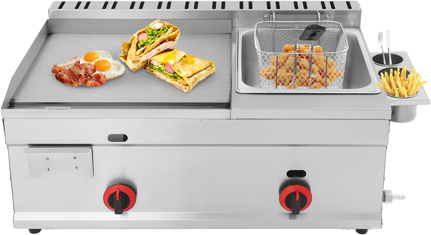 Deep-Frying Machine, 6L/1.59Ga - مراجعة Deep Fryer Commercial وسعره