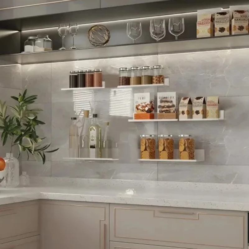 Metal Floating Shelves Wall Mo - مراجعة Commercial Kitchen Utensil Organizer وسعره