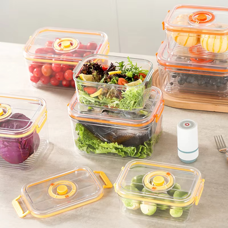 Vacuum Fresh-keeping Box Refri - مراجعة Commercial Kitchen Utensil Organizer وسعره