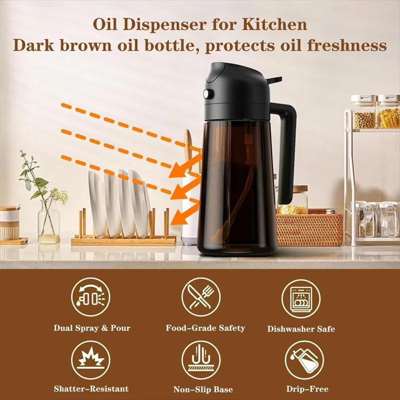 16oz/470ml Leakproof 2-in-1 Gl - مراجعة Deep Fryer Commercial وسعره