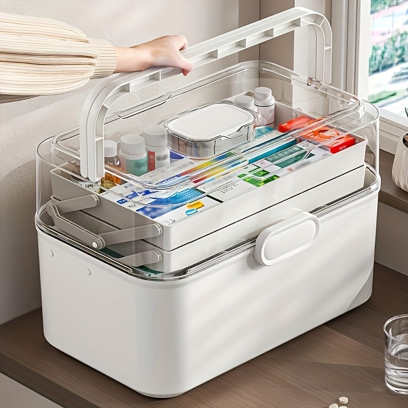 Large Capacity Clear Lid Medic - مراجعة Commercial Kitchen Utensil Organizer وسعره