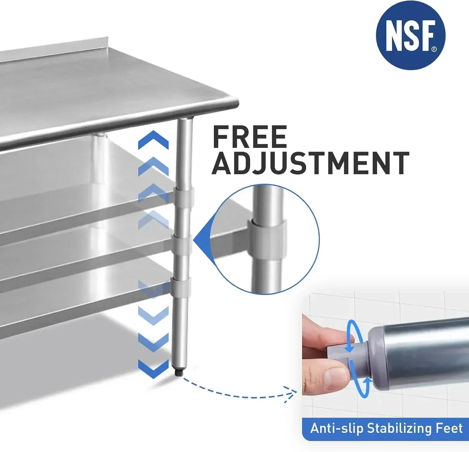 [Hot Sale!]Stainless Steel Tab - مراجعة Commercial Kitchen Backsplash وسعره