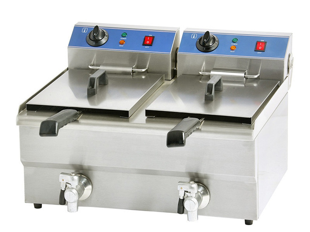 Commercial Deep Fryer with Sin - مراجعة Deep Fryer Commercial وسعره