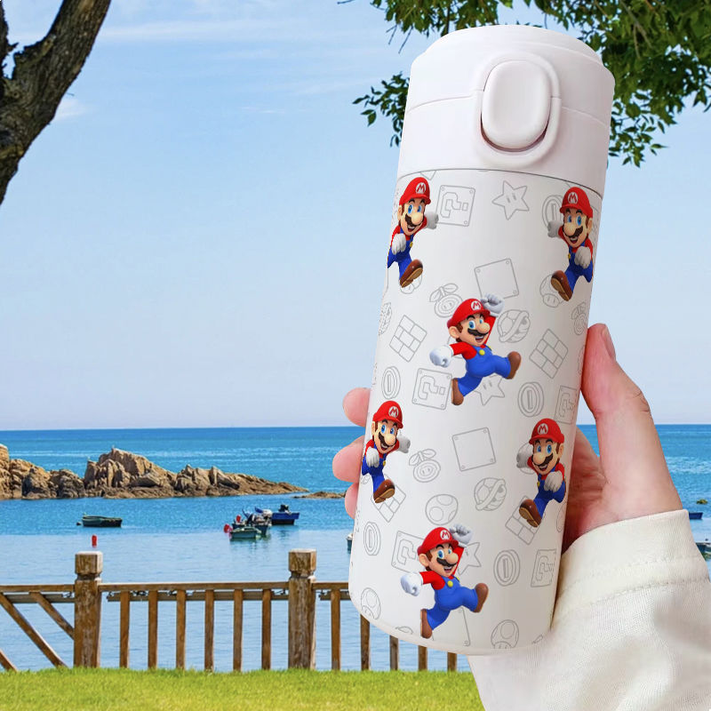 420ML Super Mario Bros Tumbler - مراجعة Commercial Kitchen Kettle وسعره