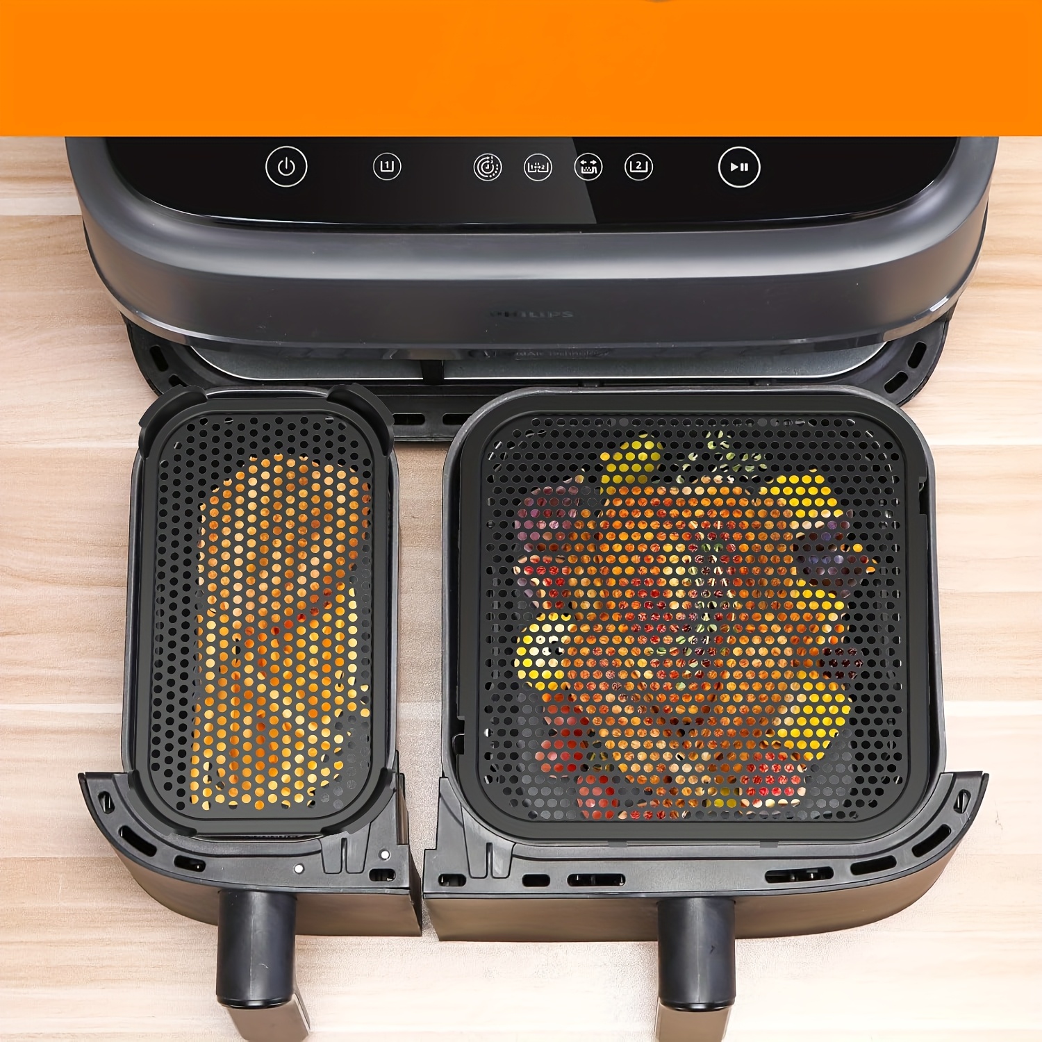 2Pcs New Air Fryer Splash Guar - مراجعة Deep Fryer Commercial وسعره